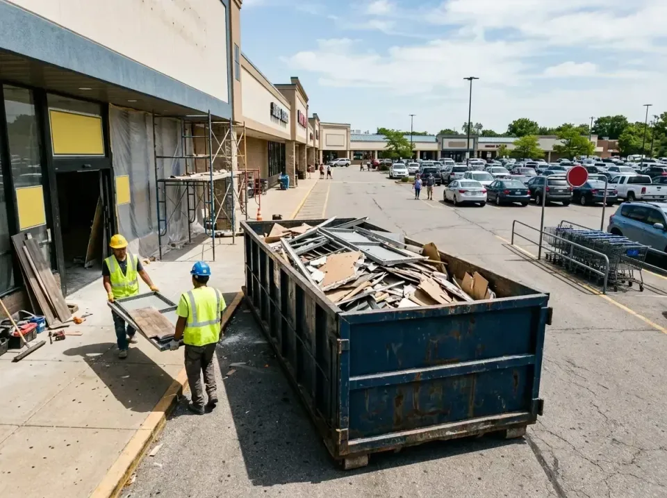 retail-store-renovation-debris-003 — frequently asked questions, Roll-off Dumpster Rentals in Forest Hill, TX